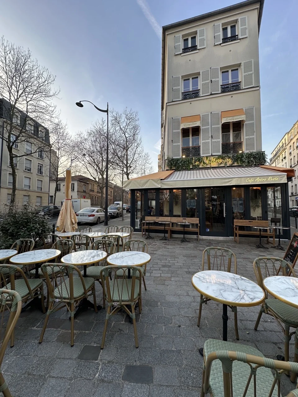 Restaurant Les chiffonniers Paris 13em, extérieur